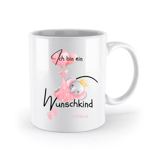 Kindertasse personalisiert Mädchen