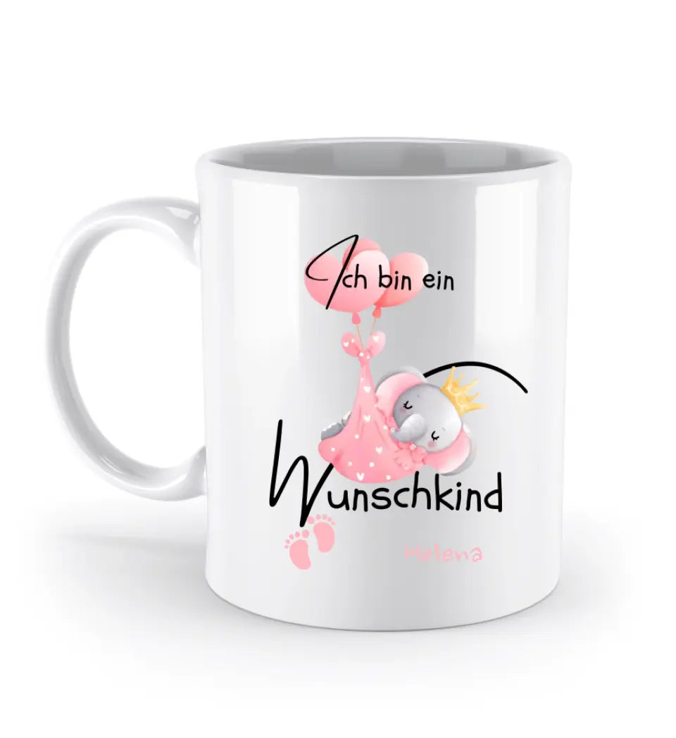 Kindertasse personalisiert Mädchen